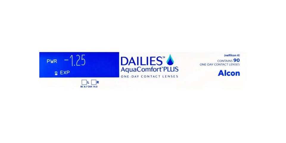 Lentillas Dailies AquaComfort Plus (90lentillas)